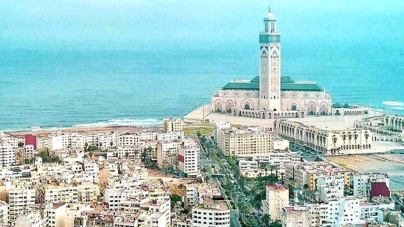Casa Blanca en Marruecos