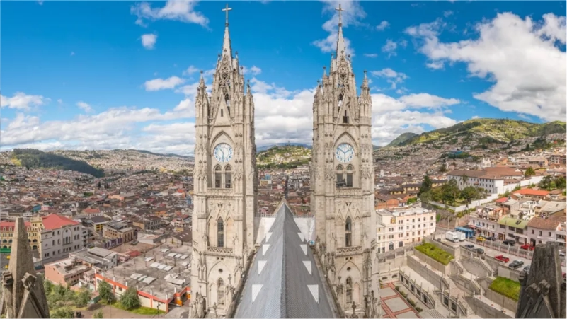Basílica del Voto Nacional en Ecuador