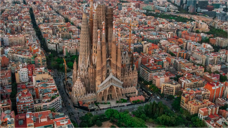El Templo Expiatorio de la Sagrada Familia barcelona