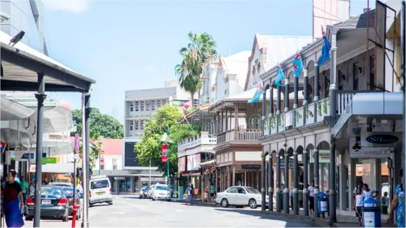 Centro de la ciudad Suva Fiji